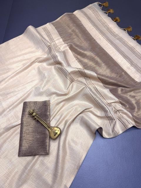 Vastrangan soft linen saree wholesale clothing india online